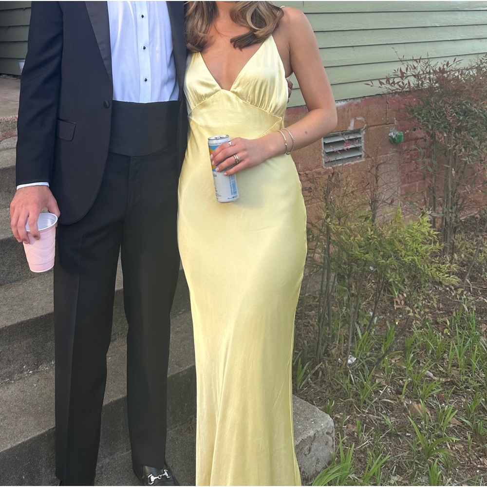 Bardot Capri Diamanté Strap Satin Slip Dress